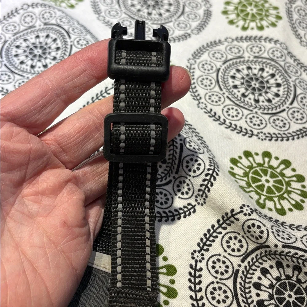 Cooper & Nash Reflective Black Dog Harness Sz S